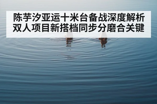 synchronized diving pair