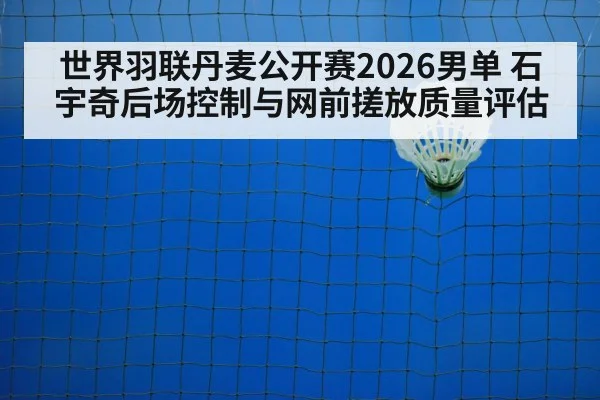 badminton net shot closeup